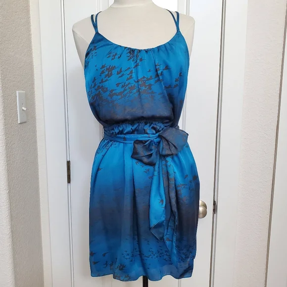 Rebecca Taylor | Dresses | Rebecca Taylor Blue Bird Print Dress | Poshmark Rebecca Taylor | Dresses | Rebecca Taylor Blue Bird Print Dress | Poshmark
